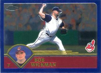 2003 Topps Chrome #81 Bob Wickman Front