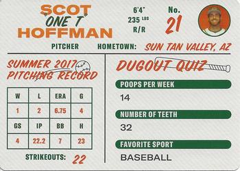 2017 Cards Against Humanity Saves Baseball #17 Scot Hoffman Back