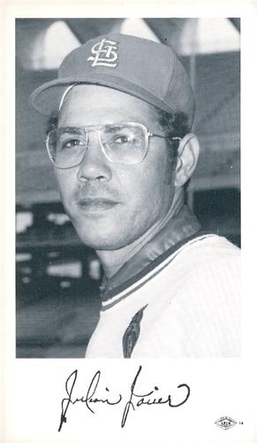1971 St. Louis Cardinals Photocards #NNO Julian Javier Front