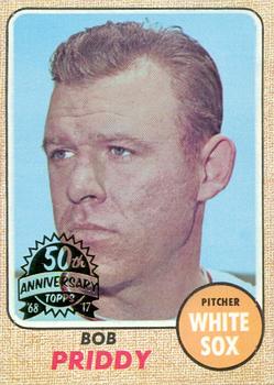 2017 Topps Heritage - 50th Anniversary Buybacks #391 Bob Priddy Front