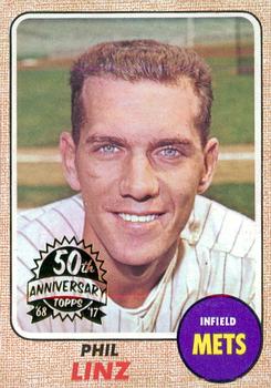 2017 Topps Heritage - 50th Anniversary Buybacks #594 Phil Linz Front