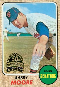 2017 Topps Heritage - 50th Anniversary Buybacks #462 Barry Moore Front