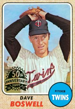 2017 Topps Heritage - 50th Anniversary Buybacks #322 Dave Boswell Front