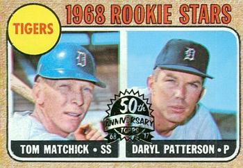 2017 Topps Heritage - 50th Anniversary Buybacks #113 Tigers 1968 Rookie Stars (Tom Matchick / Daryl Patterson) Front