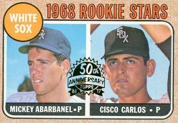 2017 Topps Heritage - 50th Anniversary Buybacks #287 White Sox 1968 Rookie Stars - Abarbanel / Carlos Front