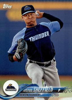 2018 Topps Pro Debut #16 Justus Sheffield Front