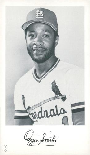 1984 St. Louis Cardinals Photocards #NNO Ozzie Smith Front