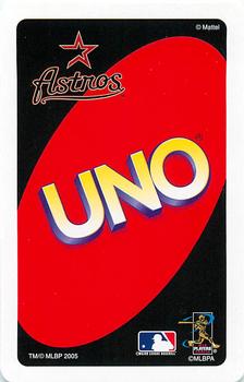 2005 UNO Houston Astros #GS Jose Vizcaino Back