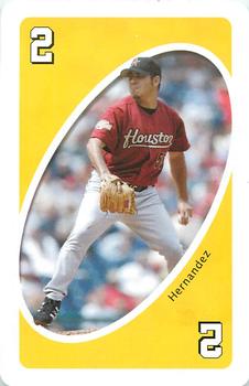 2005 UNO Houston Astros #Y2 Carlos Hernandez Front