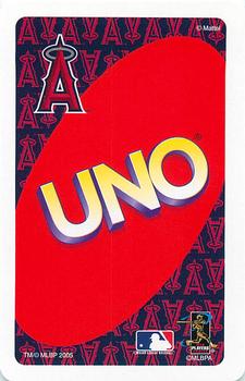 2005 UNO Los Angeles Angels of Anaheim #B6 Jarrod Washburn Back
