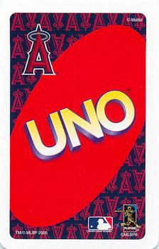 2005 UNO Los Angeles Angels of Anaheim #B9 Vladimir Guerrero Back