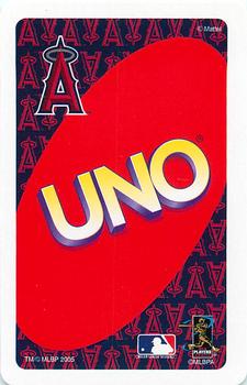 2005 UNO Los Angeles Angels of Anaheim #BS Kelvim Escobar Back