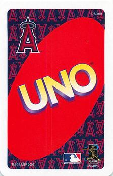2005 UNO Los Angeles Angels of Anaheim #R1 Francisco Rodriguez Back