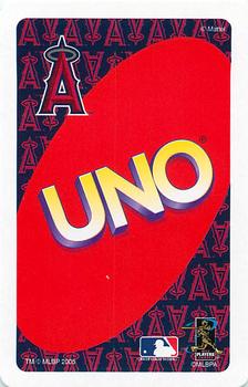 2005 UNO Los Angeles Angels of Anaheim #R4 Bengie Molina Back