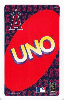 2005 UNO Los Angeles Angels of Anaheim #RS Kelvim Escobar Back