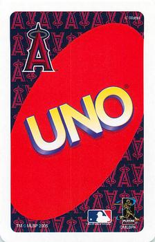 2005 UNO Los Angeles Angels of Anaheim #Y2 Darin Erstad Back