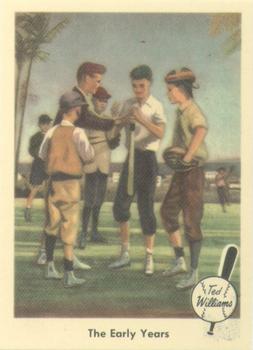 2004 Fleer National Pastime - 1959 Ted Williams Reprint #1 Ted Williams Front