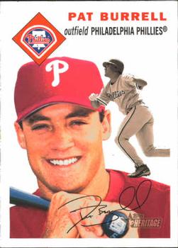 2003 Topps Heritage #11 Pat Burrell Front