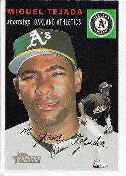 2003 Topps Heritage #260 Miguel Tejada Front