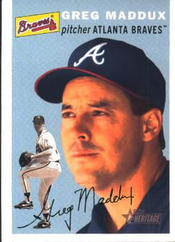 2003 Topps Heritage #330 Greg Maddux Front