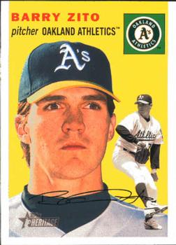 2003 Topps Heritage #40 Barry Zito Front