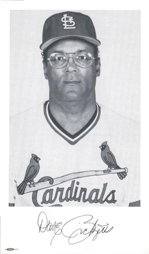1987 St. Louis Cardinals Photocards #NNO Dave Ricketts Front
