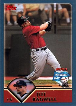 2003 Topps Opening Day #13 Jeff Bagwell Front