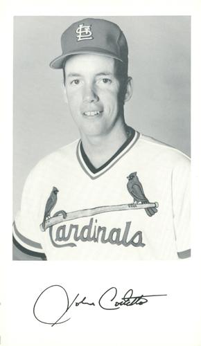 1989 St. Louis Cardinals Photocards #NNO John Costello Front