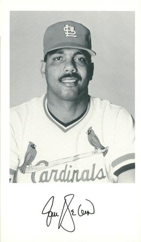 1989 St. Louis Cardinals Photocards #NNO Jose DeLeon Front