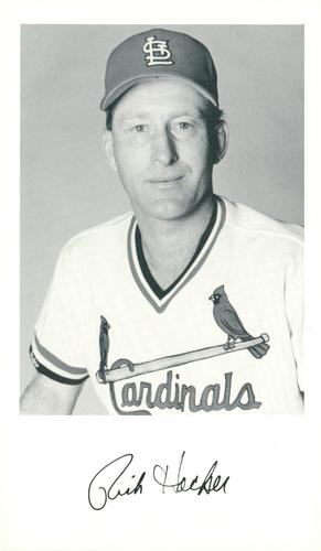 1989 St. Louis Cardinals Photocards #NNO Rich Hacker Front