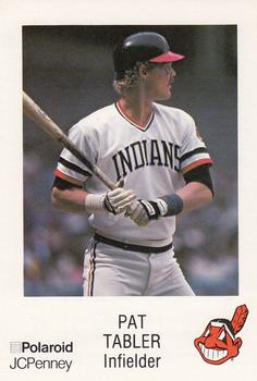 1985 Polaroid/JCPenney Cleveland Indians #NNO Pat Tabler Front