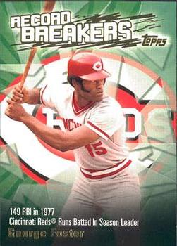 2003 Topps - Record Breakers (Series Two) #RB-GF George Foster Front