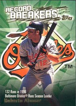 2003 Topps - Record Breakers (Series Two) #RB-RA Roberto Alomar Front