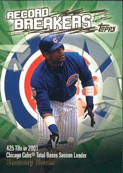2003 Topps - Record Breakers (Series Two) #RB-SS Sammy Sosa Front