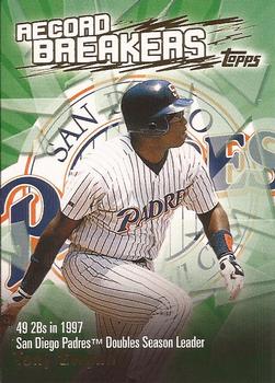2003 Topps - Record Breakers (Series Two) #RB-TG Tony Gwynn Front
