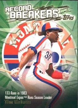2003 Topps - Record Breakers (Series Two) #RB-TR Tim Raines Front