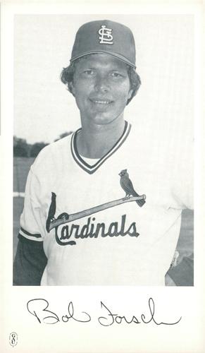 1980 St. Louis Cardinals #NNO Bob Forsch Front