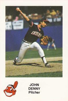 1982 Cleveland Indians #NNO John Denny Front