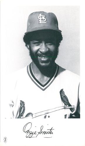 1982 St. Louis Cardinals Photocards #NNO Ozzie Smith Front