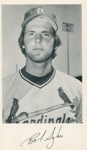 1979 St. Louis Cardinals Photocards #NNO Bob Sykes Front