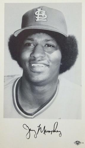 1977 St. Louis Cardinals Photocards #NNO Jerry Mumphrey Front