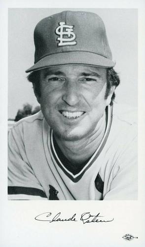 1977 St. Louis Cardinals Photocards #NNO Claude Osteen Front