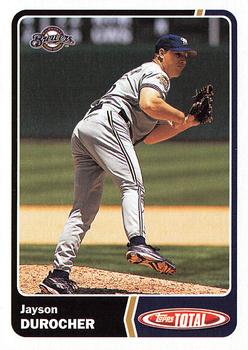 2003 Topps Total #73 Jayson Durocher Front