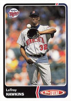 2003 Topps Total #136 LaTroy Hawkins Front