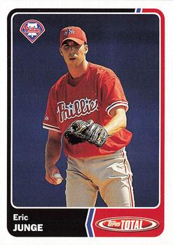 2003 Topps Total #188 Eric Junge Front