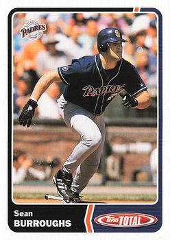 2003 Topps Total #739 Sean Burroughs Front