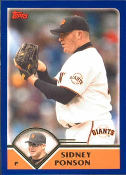 2003 Topps Traded & Rookies #T113 Sidney Ponson Front