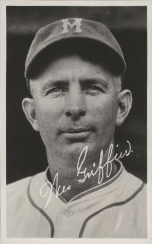 1932 Worch Cigar Minneapolis Millers #NNO Wes Griffin Front