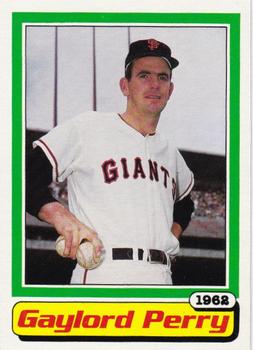 1983 Topps Gaylord Perry Peanut Farm #1 Gaylord Perry Front