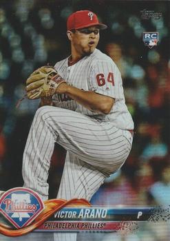 2018 Topps - Rainbow Foil #675 Victor Arano Front